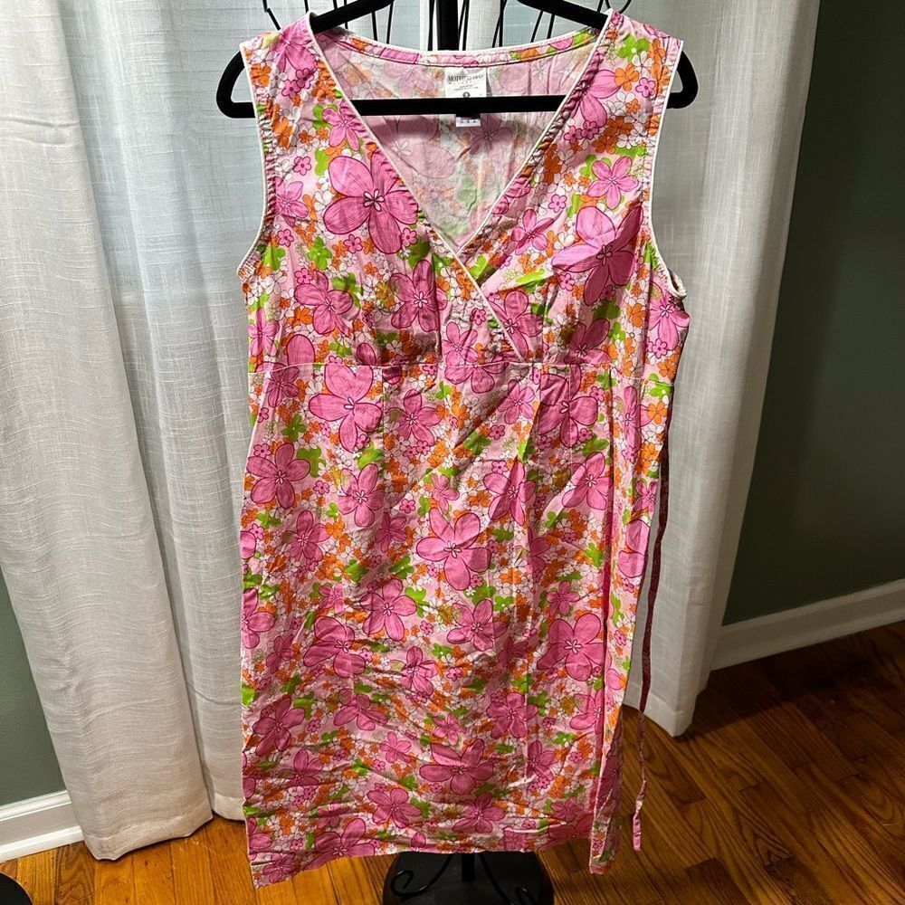 Vintage Motherhood Maternity retro floral dress